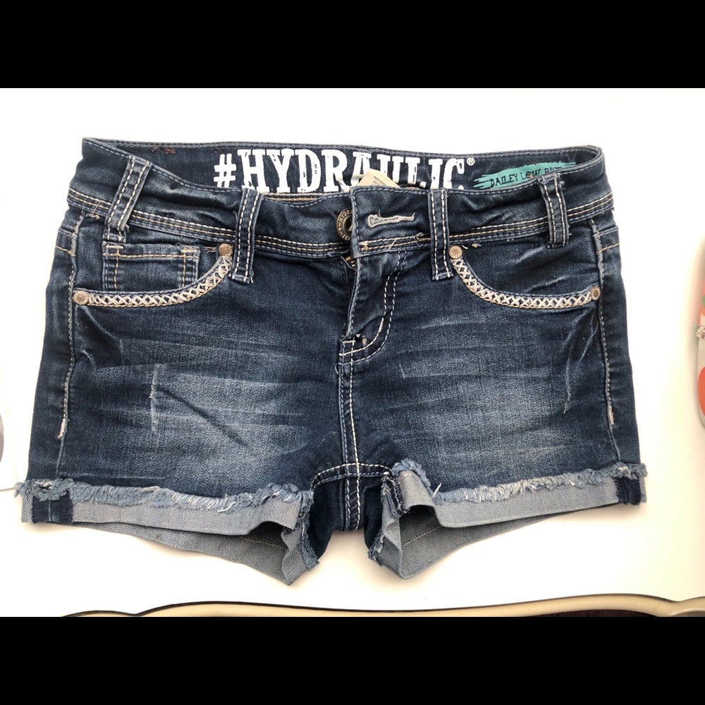 Rolled jean shirts mitts